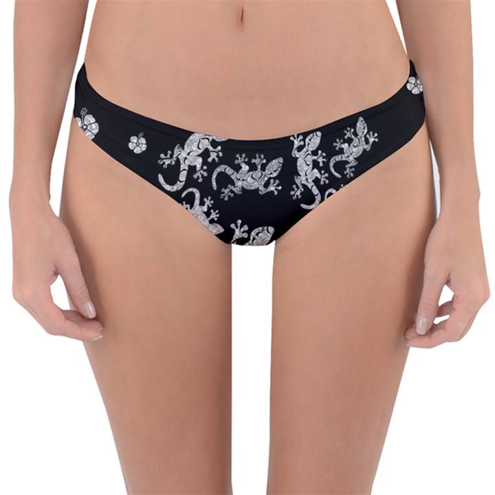 Ornate lizards Reversible Hipster Bikini Bottoms