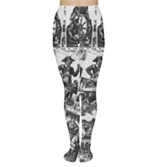 Tarot cards pattern Women s Tights