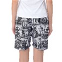 Tarot cards pattern Women s Basketball Shorts View2