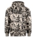 Tarot cards pattern Men s Zipper Hoodie View1