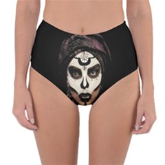 Voodoo  Witch  Reversible High-waist Bikini Bottoms