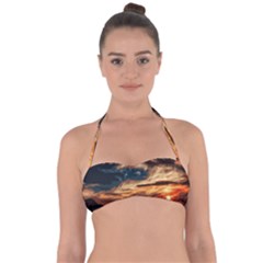 Landscape Halter Bandeau Bikini Top