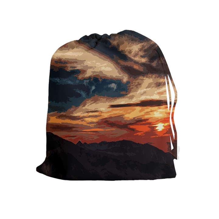 Landscape Drawstring Pouches (Extra Large)