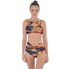 Landscape Bandaged Up Bikini Set 