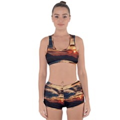 Landscape Racerback Boyleg Bikini Set