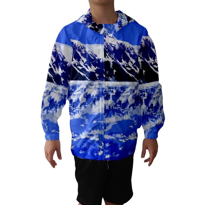 Landscape Hooded Wind Breaker (Kids)