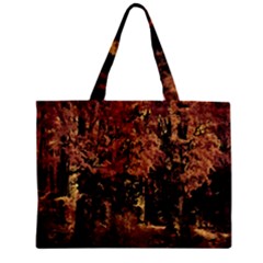 Landscape Zipper Mini Tote Bag by Valentinaart