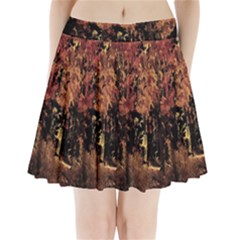 Landscape Pleated Mini Skirt by Valentinaart