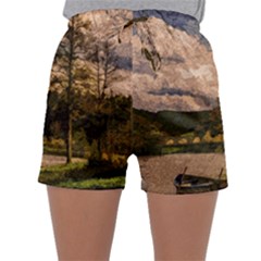 Landscape Sleepwear Shorts