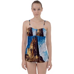 Landscape Babydoll Tankini Set