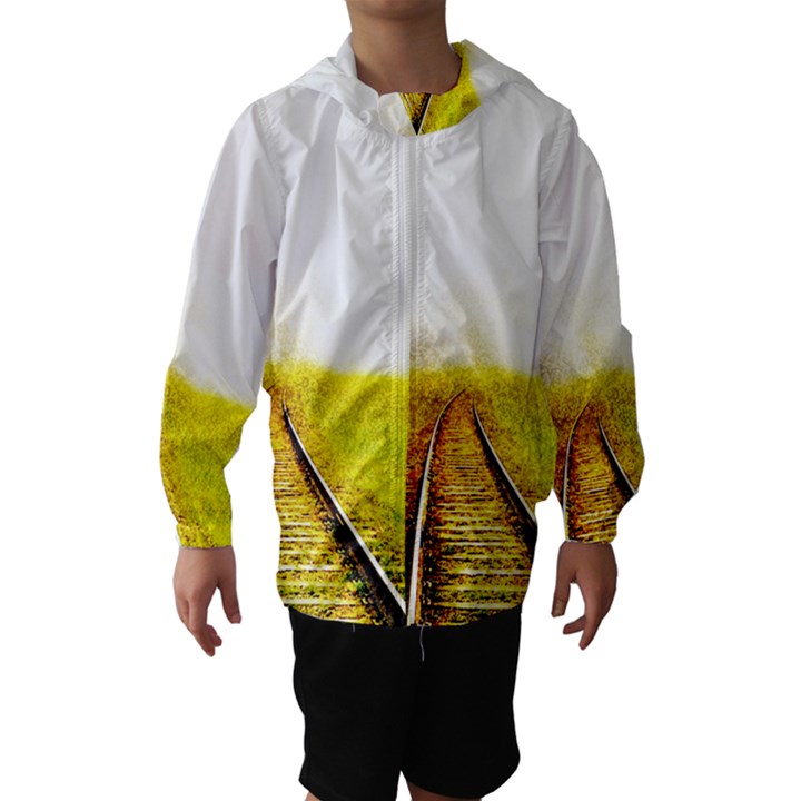 Landscape Hooded Wind Breaker (Kids)