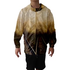 Landscape Hooded Wind Breaker (kids) by Valentinaart