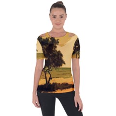 Landscape Short Sleeve Top