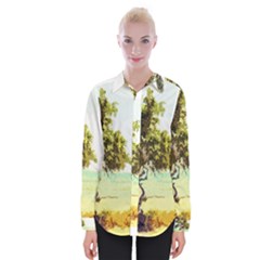 Landscape Womens Long Sleeve Shirt