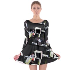 Formula 1 Long Sleeve Skater Dress