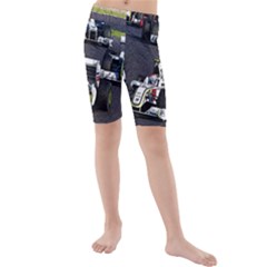 Formula 1 Kids  Mid Length Swim Shorts by Valentinaart