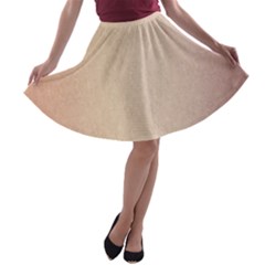 Pastel Colors Glitter Pattern A-line Skater Skirt by paulaoliveiradesign