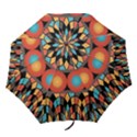 Colorful Geometric Composition Folding Umbrellas View1