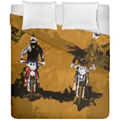 Motorsport  Duvet Cover Double Side (california King Size) by Valentinaart