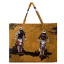 Motorsport  Zipper Large Tote Bag View1