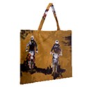 Motorsport  Zipper Large Tote Bag View2