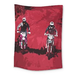 Motorsport  Medium Tapestry by Valentinaart