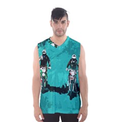 Motorsport  Men s Basketball Tank Top by Valentinaart