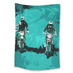 Motorsport  Large Tapestry by Valentinaart