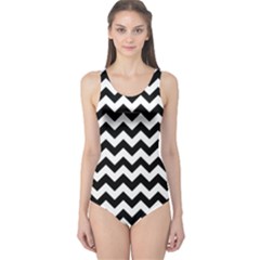 Bw Zigzag One Piece Swimsuit