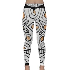 Classic Yoga Leggings With Taino Mandala