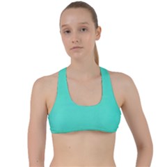 Auqua Criss Cross Racerback Sports Bra