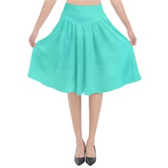 Auqua Flared Midi Skirt