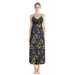 Triangle Shapes                              Chiffon Maxi Dress