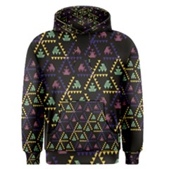 Triangle Shapes                              Men s Pullover Hoodie by LalyLauraFLM