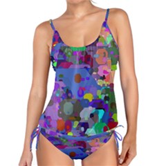 Big And Small Shapes                            Tankini Set