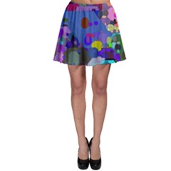 Big And Small Shapes                             Skater Skirt by LalyLauraFLM