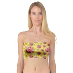 Roses And Fantasy Roses Bandeau Top by pepitasart