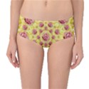 Roses And Fantasy Roses Mid-Waist Bikini Bottoms View1