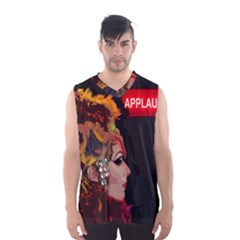 Transvestite Men s Basketball Tank Top by Valentinaart