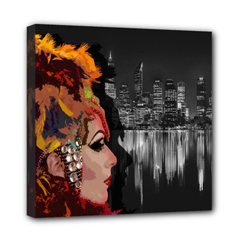 Transvestite Mini Canvas 8  X 8  by Valentinaart