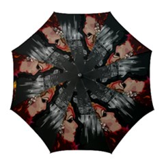 Transvestite Golf Umbrellas by Valentinaart