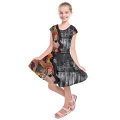 Transvestite Kids  Short Sleeve Dress by Valentinaart