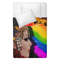 Transvestite Duvet Cover Double Side (single Size) by Valentinaart