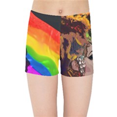 Transvestite Kids Sports Shorts