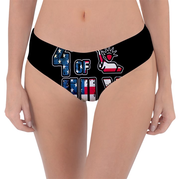 4th of July Independence Day Reversible Classic Bikini Bottoms