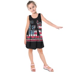 4th Of July Independence Day Kids  Sleeveless Dress by Valentinaart