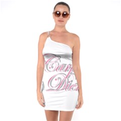 Carpe Diem  One Soulder Bodycon Dress