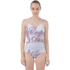 Carpe Diem  Cut Out Top Tankini Set