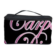 Carpe Diem  Cosmetic Storage Case by Valentinaart