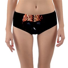 Do What Your Brain Says Reversible Mid-waist Bikini Bottoms